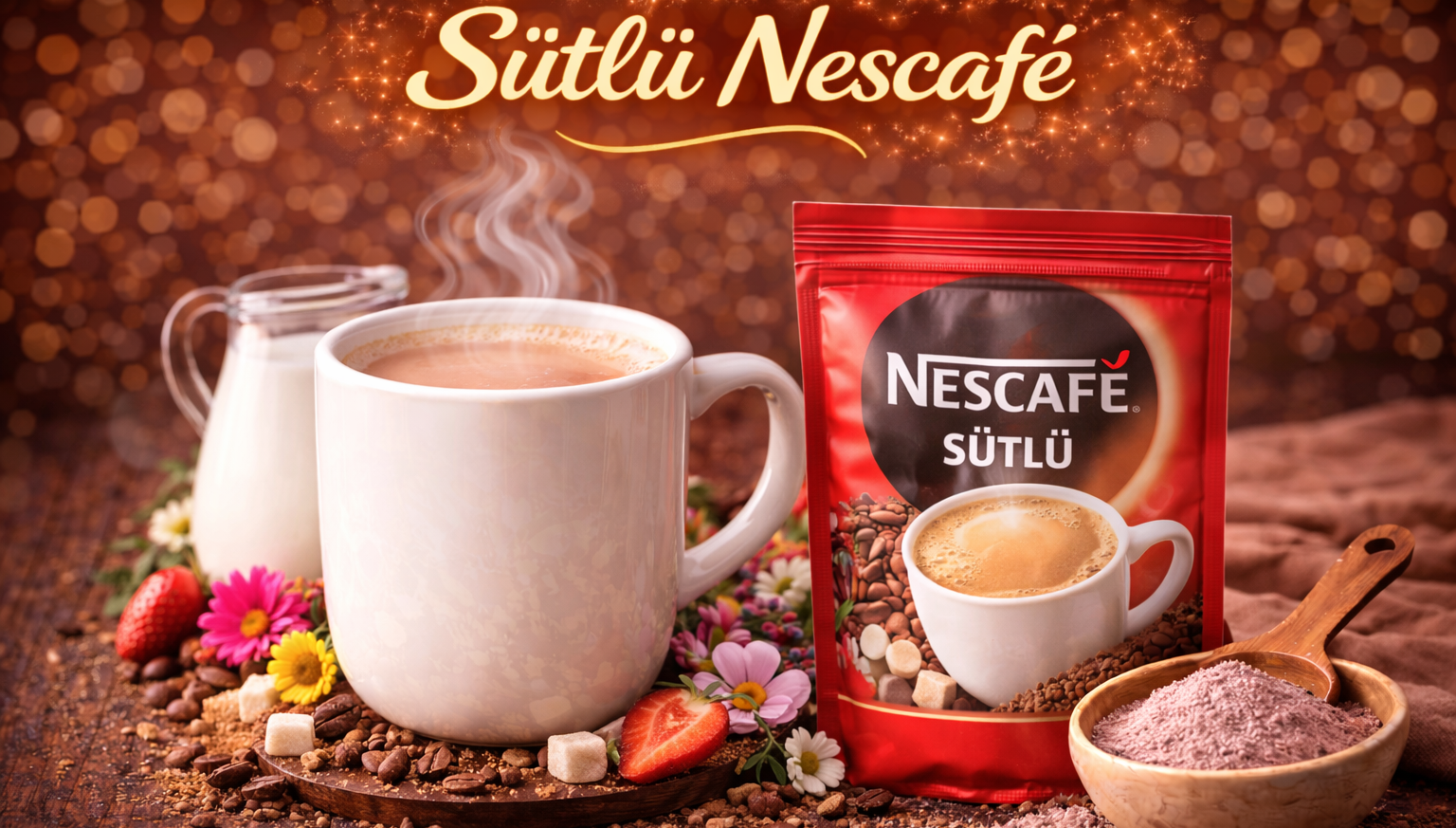 Sütlü Nescafe Küçük