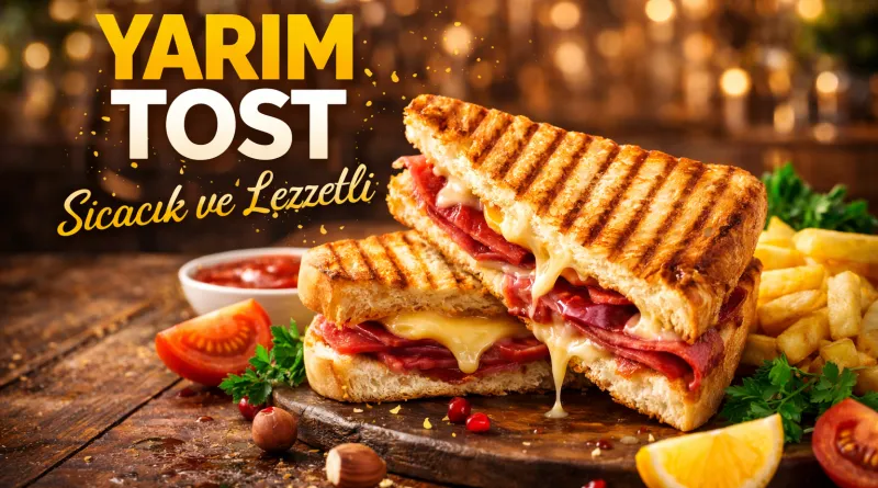 Et Sucuk Yarım Tost