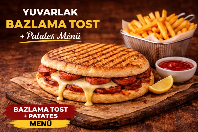 Et Bazlama Tost Menü